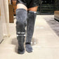 🎁Christmas Sale 50% OFF!!💥goose down knee socks!🧦⛄