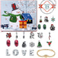 🎅2025 Early Xmas Sale 50% OFF💥DIY 24 Days Christmas Countdown Calendar Bracelets Set🎄