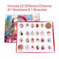🎅2025 Early Xmas Sale 50% OFF💥DIY 24 Days Christmas Countdown Calendar Bracelets Set🎄