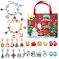 🎅2025 Early Xmas Sale 50% OFF💥DIY 24 Days Christmas Countdown Calendar Bracelets Set🎄
