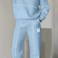 Casual Line Sweatshirt 2-Piece Set