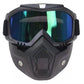 Special mask for welding and cutting (glare protection, protection against UV radiation, anti-dust)