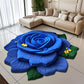 🏠 2025 New Product🌸Floral Plush & Diatomaceous Earth Floor Mat