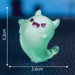 Cute Glow-in-the-Dark Mini Ghost Figurines
