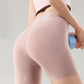 Women's High-Waisted Butt-Lifting Workout Shorts